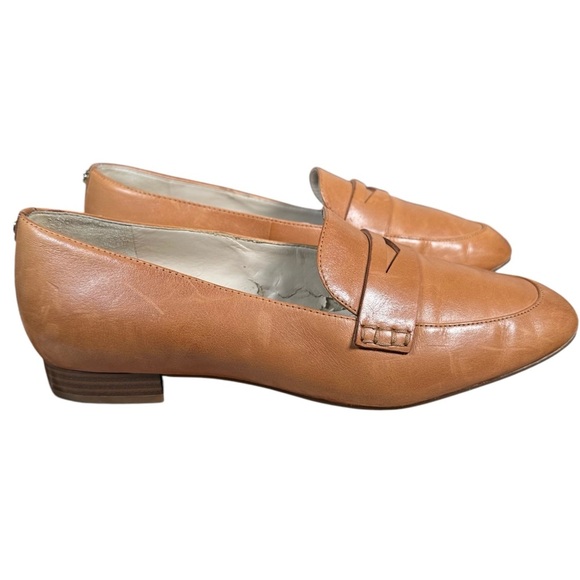 COLE HAAN Minimalist Leather Penny Loafers - Picture 1 of 10